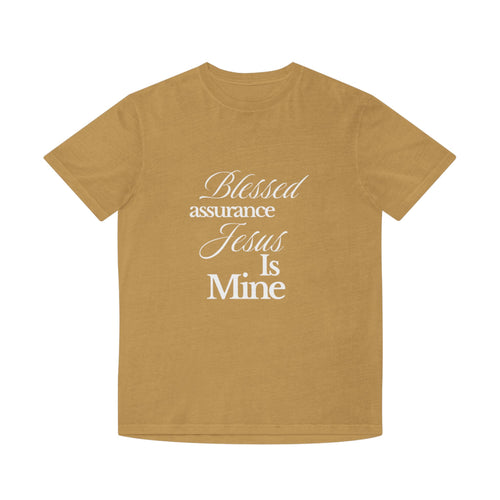 Blessed Assurance "Jesus Is Mine" T-Shirt — Christian Faith Tee