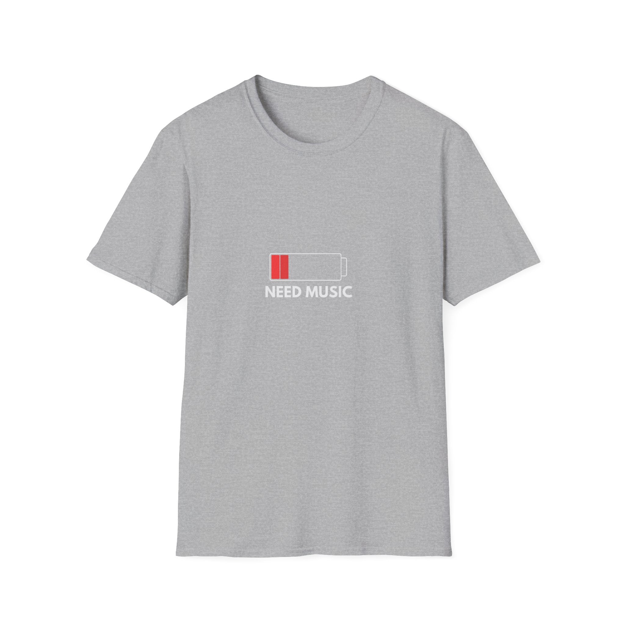 Need Music Battery Graphic T-Shirt