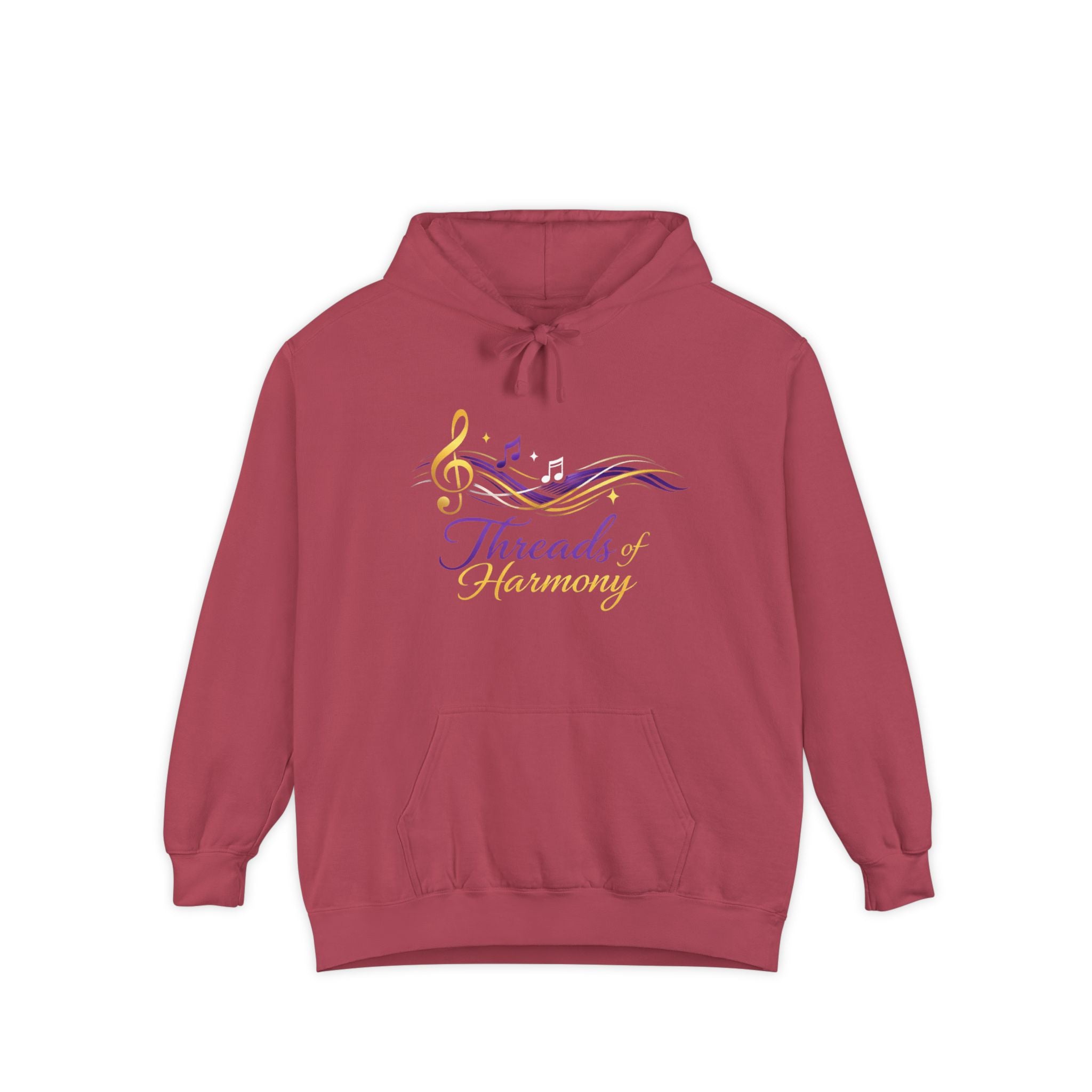 Threads of Harmony Hoodie — Music-Themed Graphic Pullover