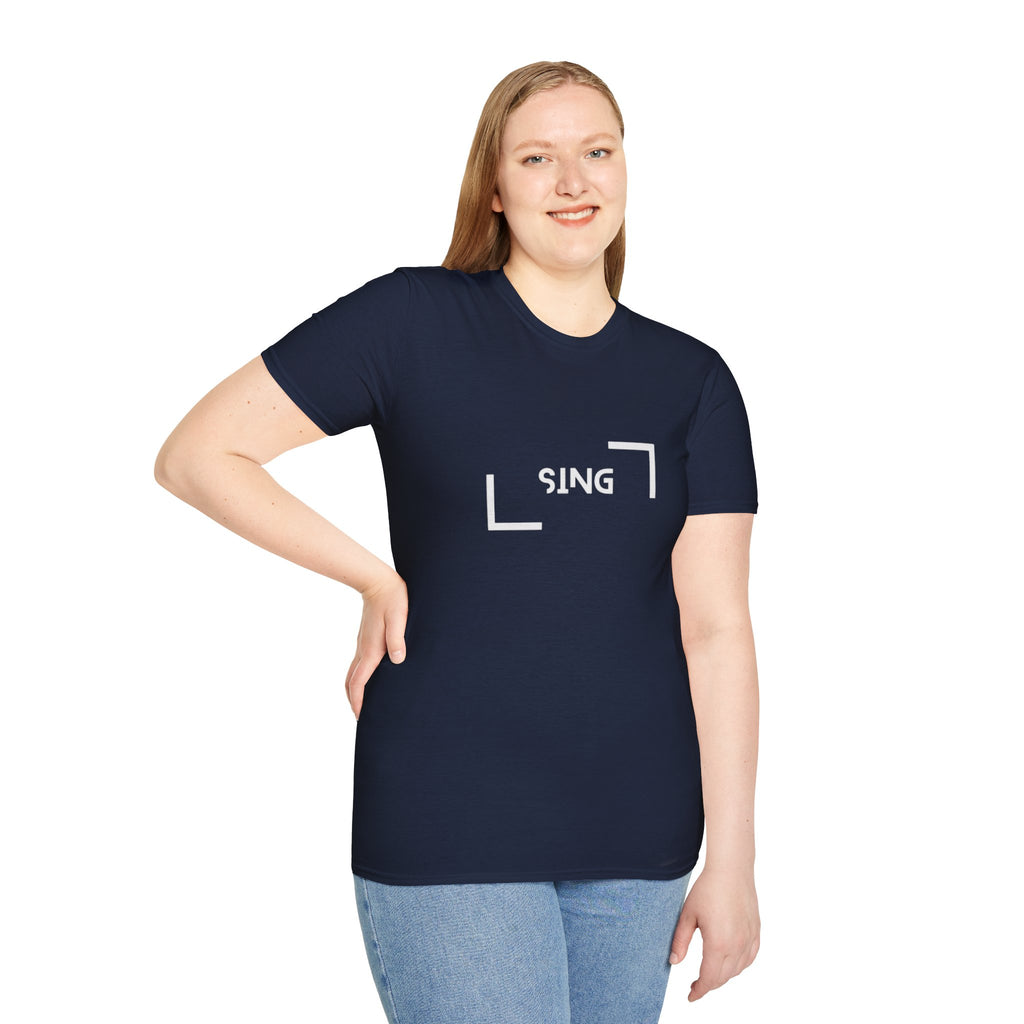 Sing Framed Logo T‑Shirt
