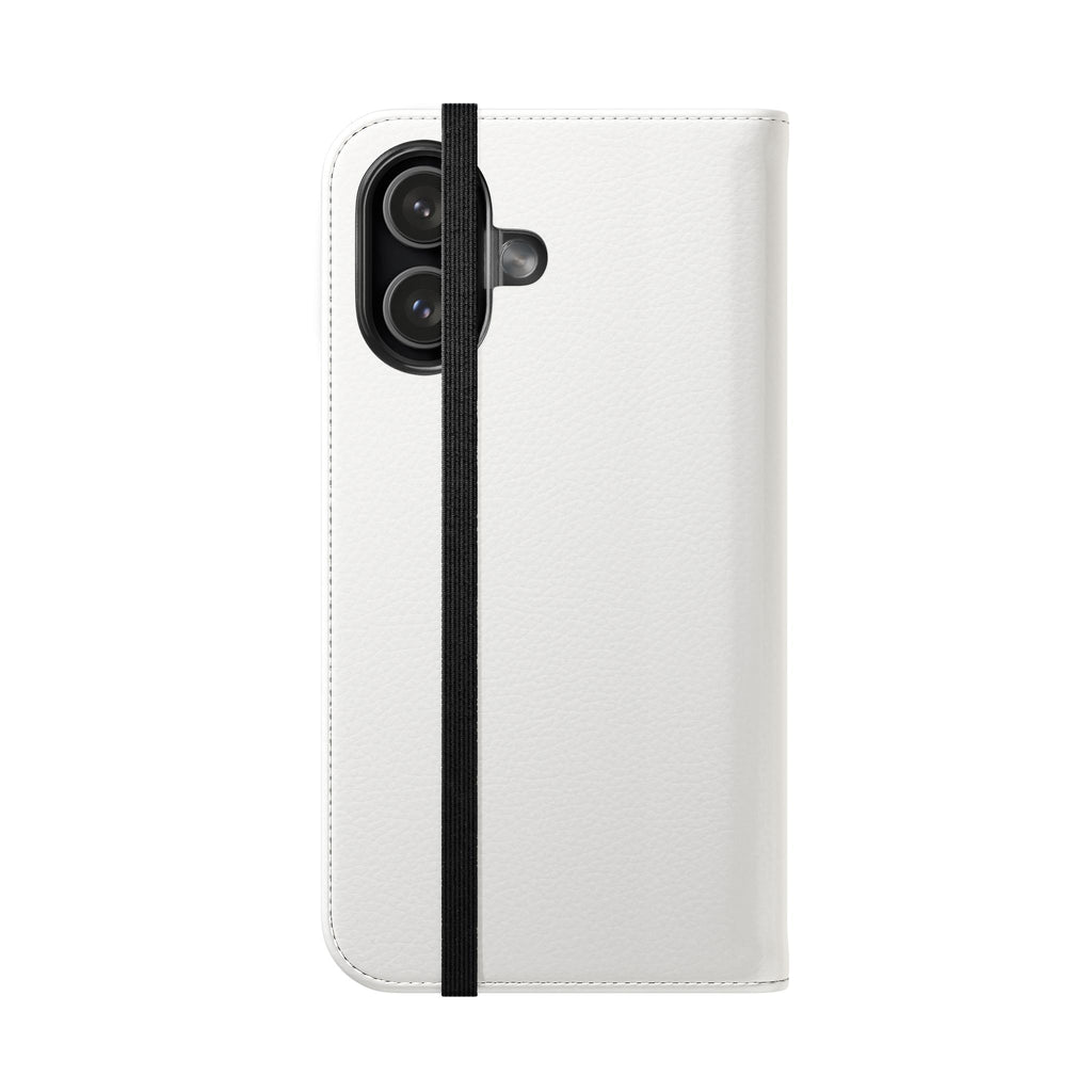 Leather Wallet Flip Case — Protective Phone Folio with Card Slots