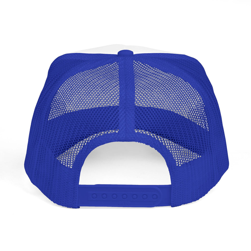 Trucker Cap — "Threads of Harmony" Music Note Embroidered Mesh Hat