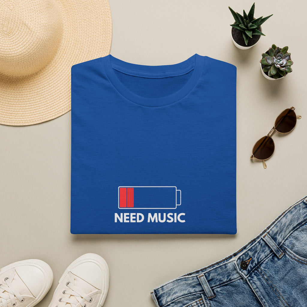 Need Music Battery Graphic T-Shirt