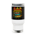 Stainless Steel Travel Mug with Handle, 14oz