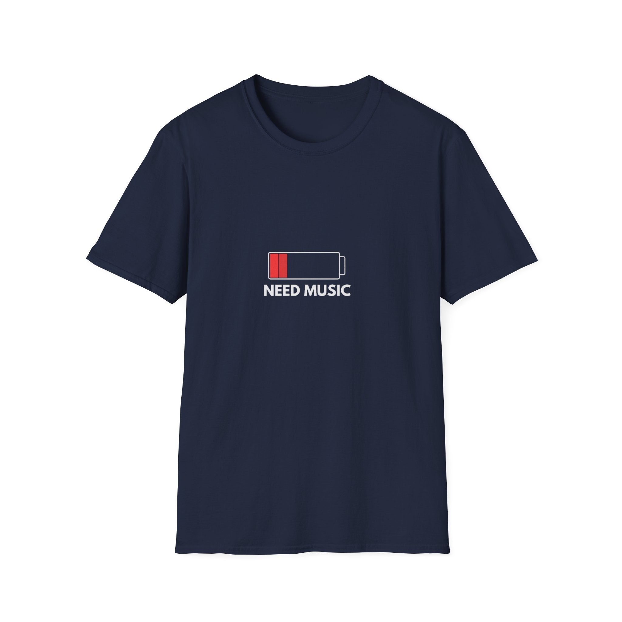 Need Music Battery Graphic T-Shirt