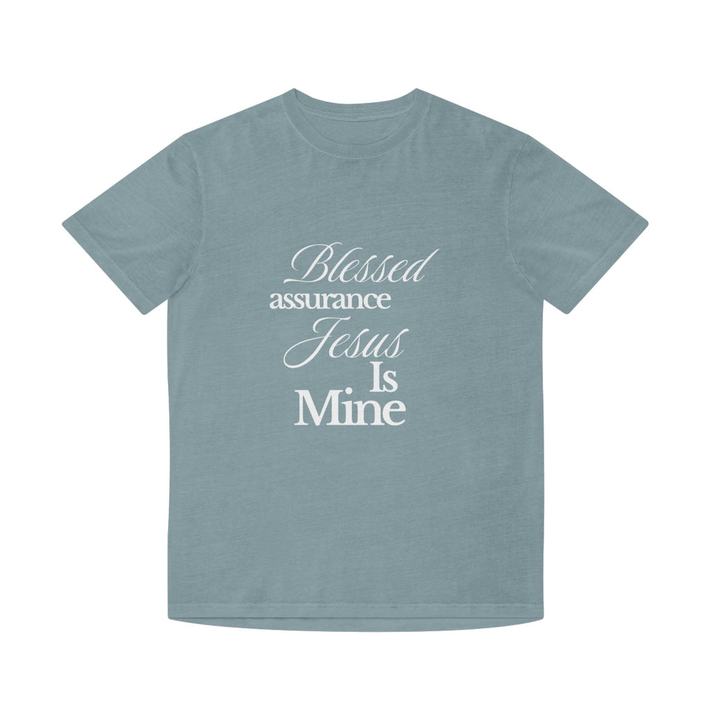 Blessed Assurance "Jesus Is Mine" T-Shirt — Christian Faith Tee