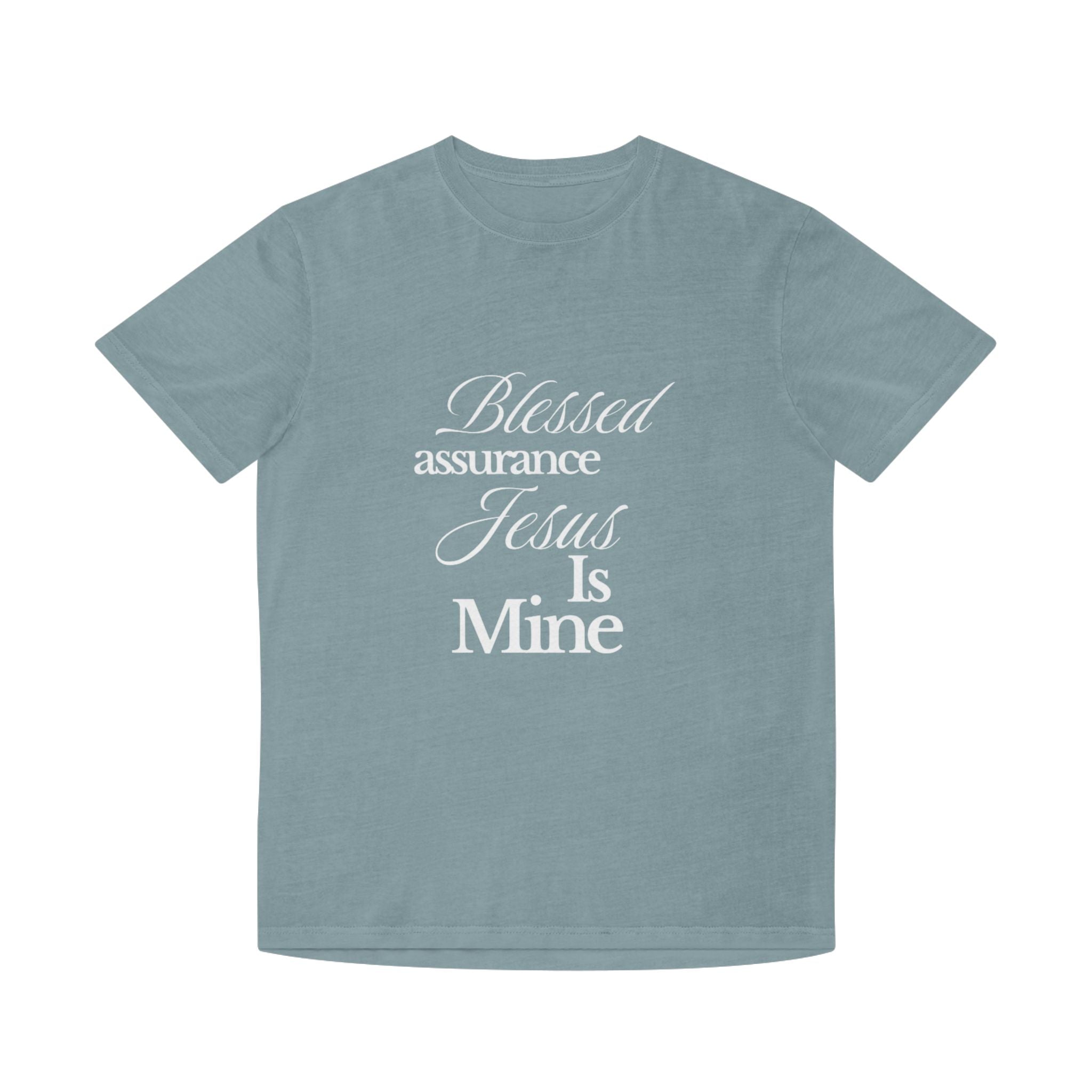 Blessed Assurance "Jesus Is Mine" T-Shirt — Christian Faith Tee