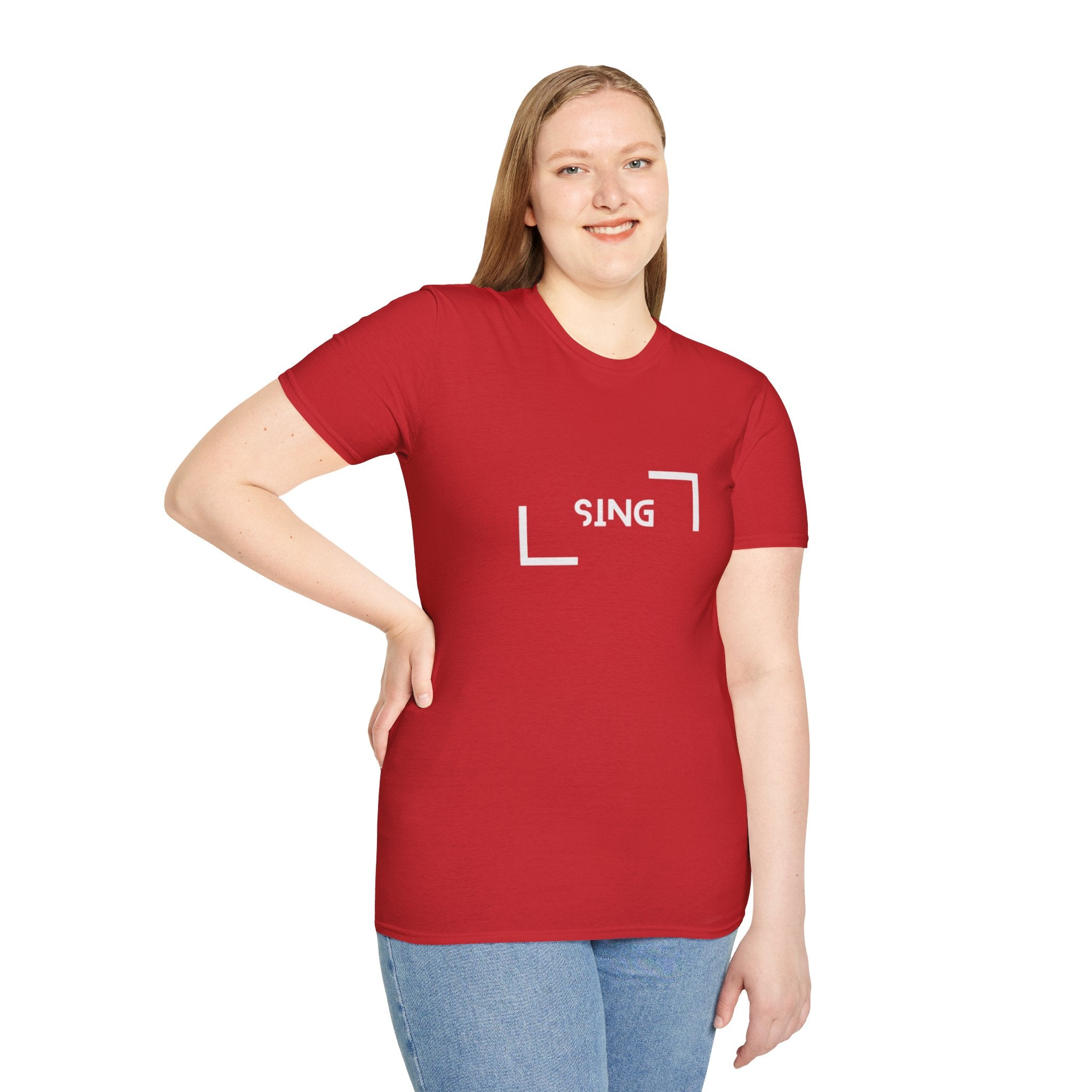 Sing Framed Logo T‑Shirt