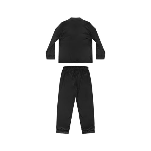 Black Satin Pajama Set — Women’s Luxe Sleepwear