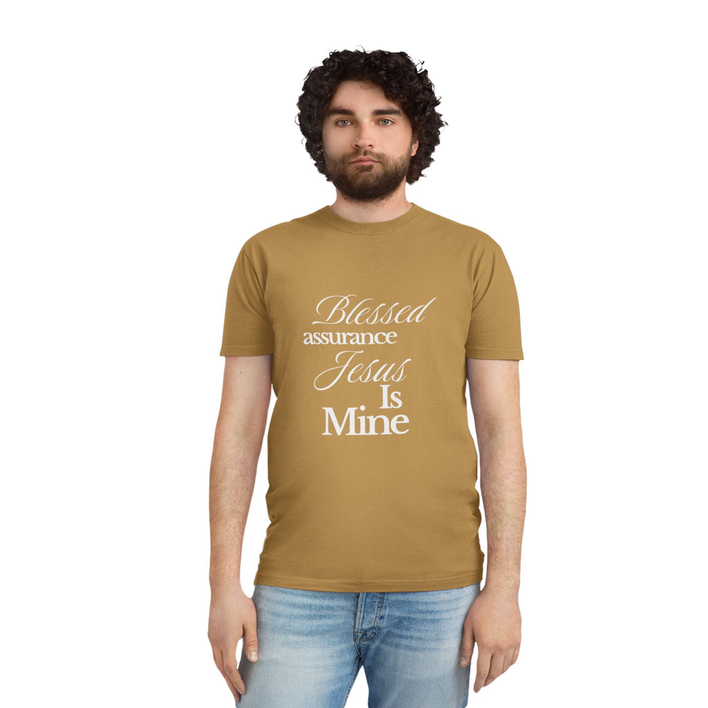 Blessed Assurance "Jesus Is Mine" T-Shirt — Christian Faith Tee