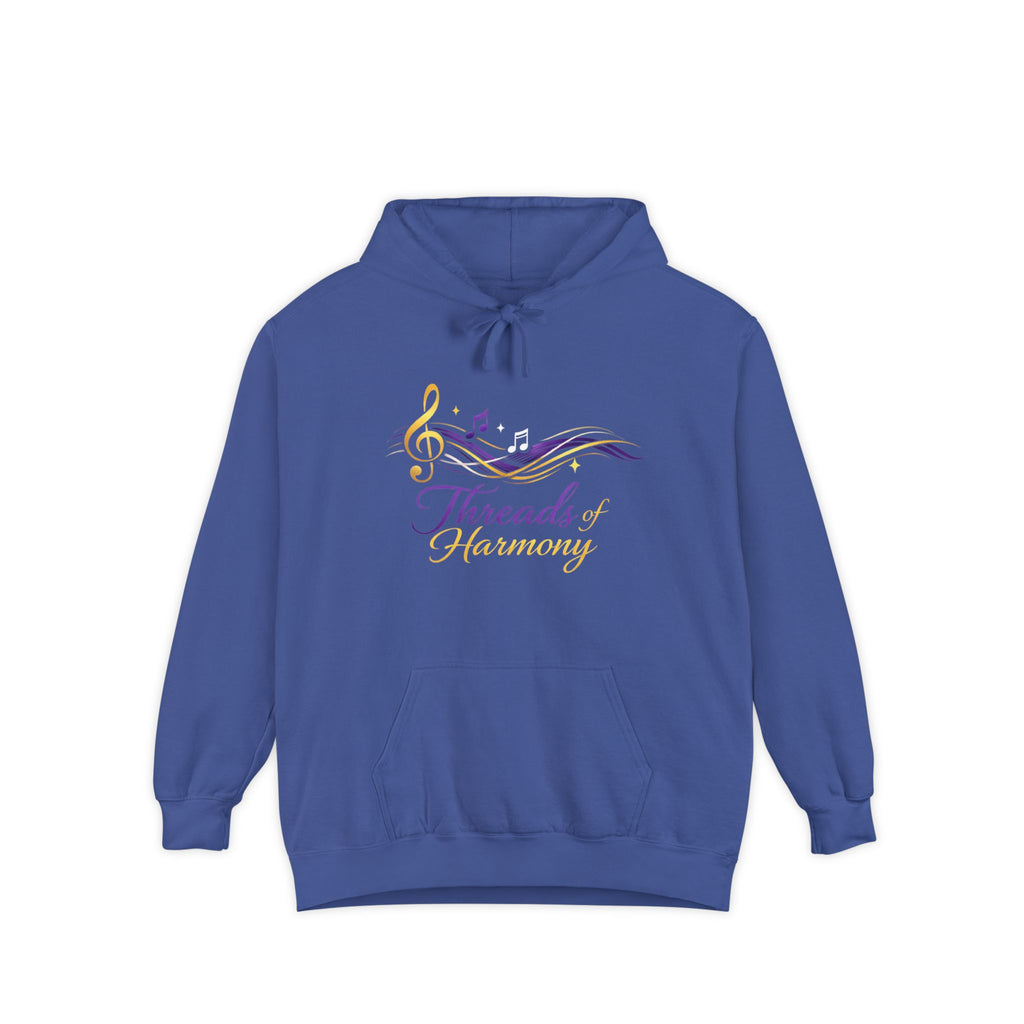 Threads of Harmony Hoodie — Music-Themed Graphic Pullover