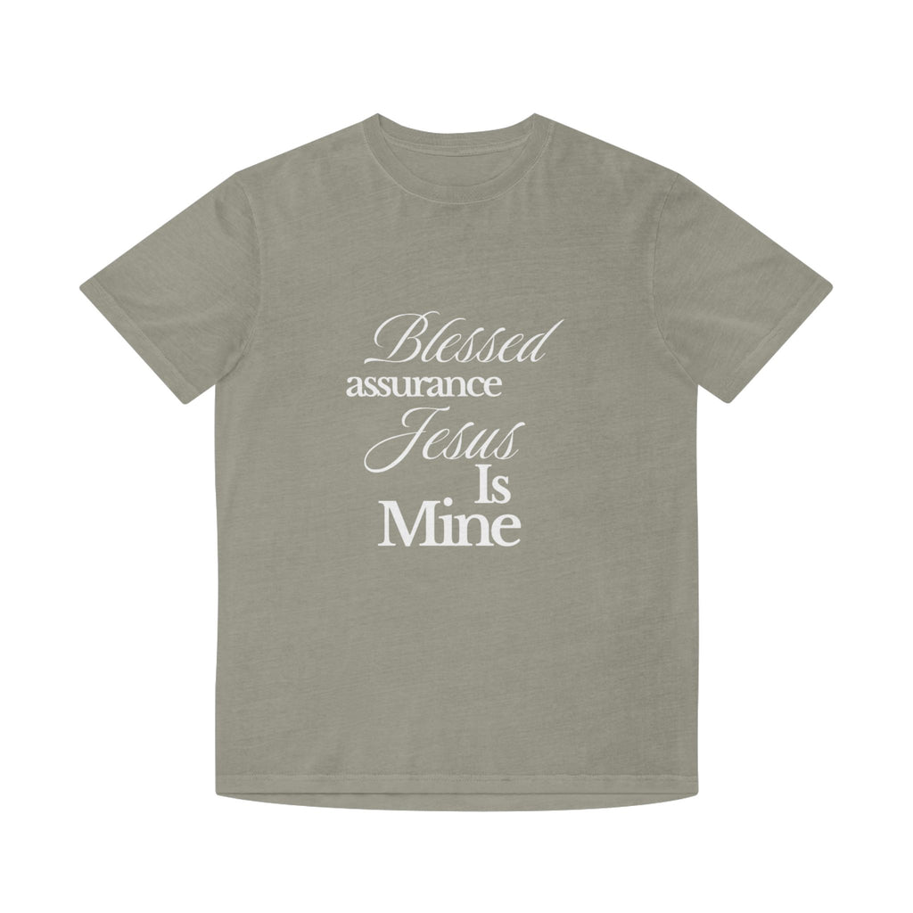 Blessed Assurance "Jesus Is Mine" T-Shirt — Christian Faith Tee