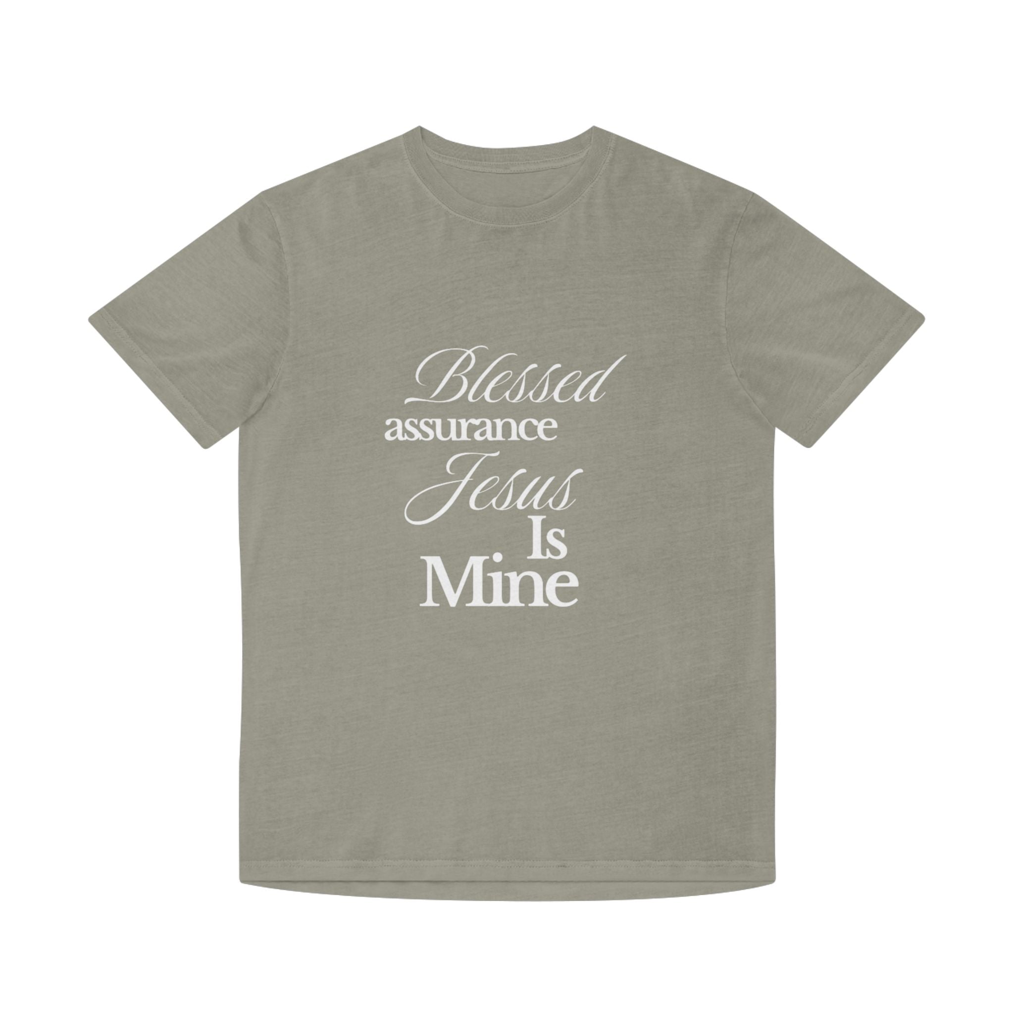 Blessed Assurance "Jesus Is Mine" T-Shirt — Christian Faith Tee
