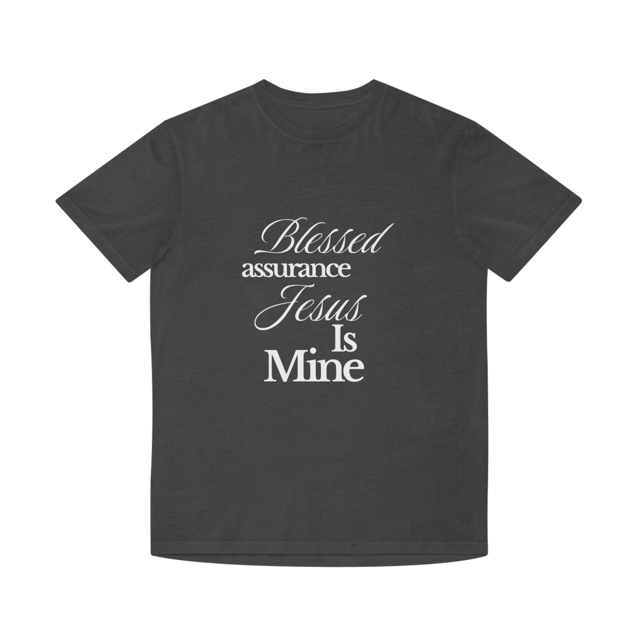 Blessed Assurance "Jesus Is Mine" T-Shirt — Christian Faith Tee