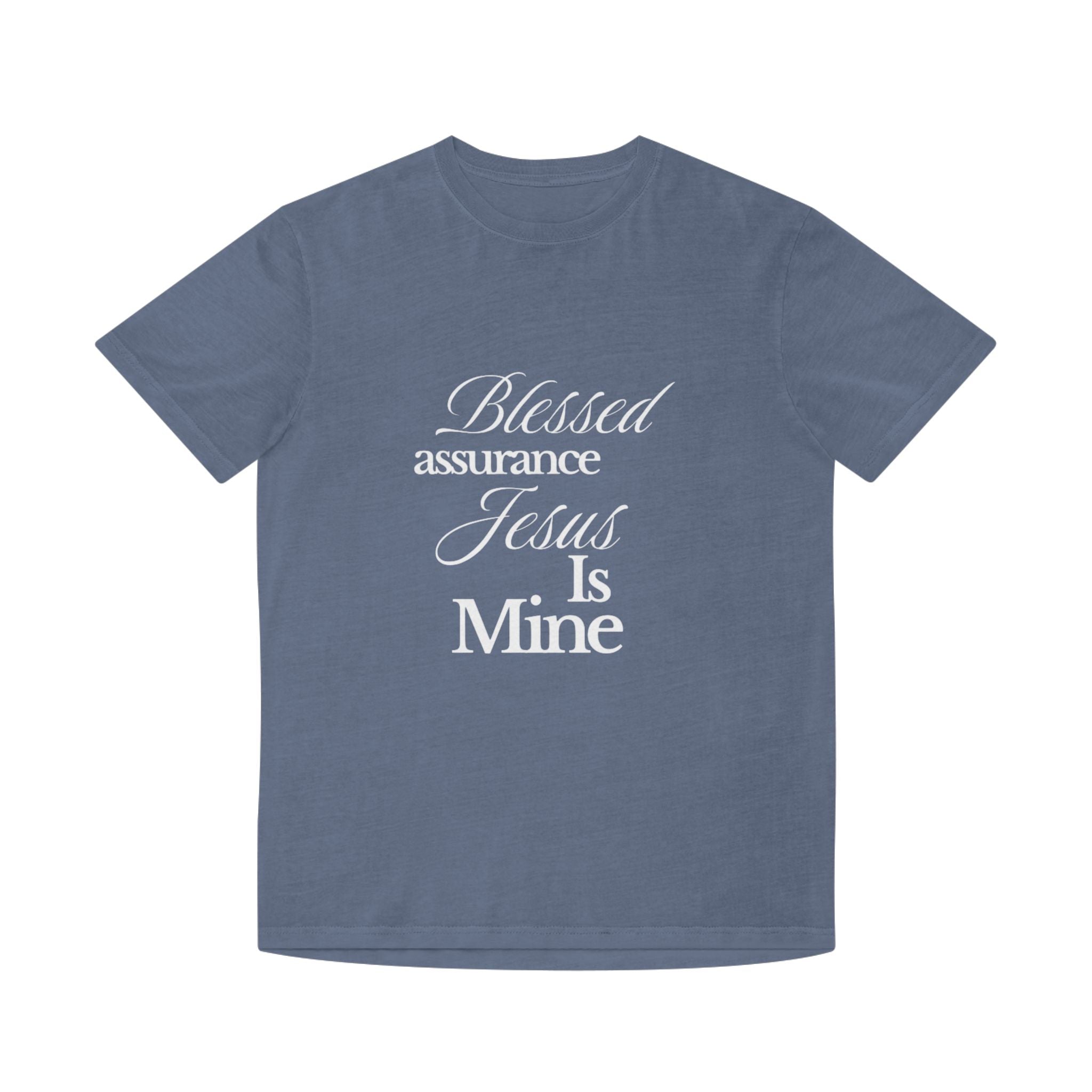 Blessed Assurance "Jesus Is Mine" T-Shirt — Christian Faith Tee