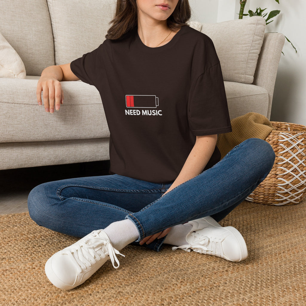 Need Music Battery Graphic T-Shirt