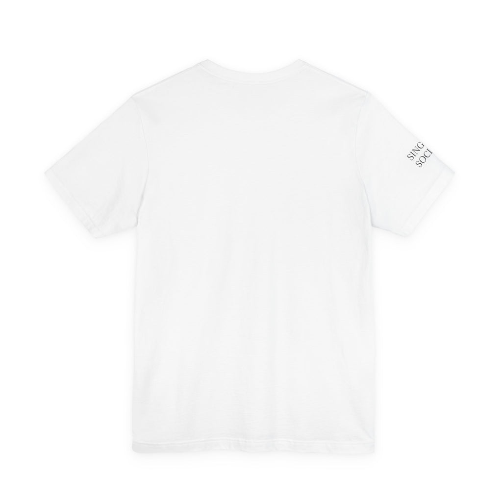 Singing Bird Illustration Tee | Retro Bird Graphic T-Shirt